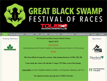 Tablet Screenshot of greatblackswampruns.org